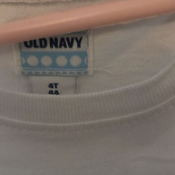 Old Navy White and Cream Casual Sundress Short Sleeve - Picture 2 of 4